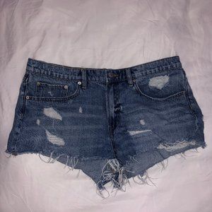 Urban Outfitters - BDG Ripped Jean Shorts